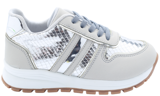 Skippy Kids White Fashion Sneakers – Comfortable Casual Shoes