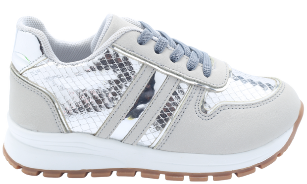 Skippy Kids White Fashion Sneakers – Comfortable Casual Shoes