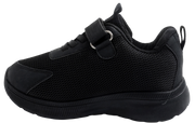 Skippy Kids Black Sports Sneakers – Lightweight Velcro School Shoes