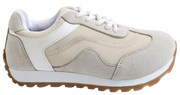 Skippy Kids White Casual Sneakers – Ultra Lightweight Sole Everyday Shoes