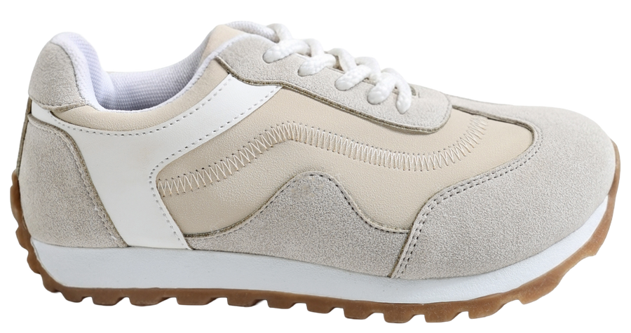 Skippy Kids White Casual Sneakers – Ultra Lightweight Sole Everyday Shoes